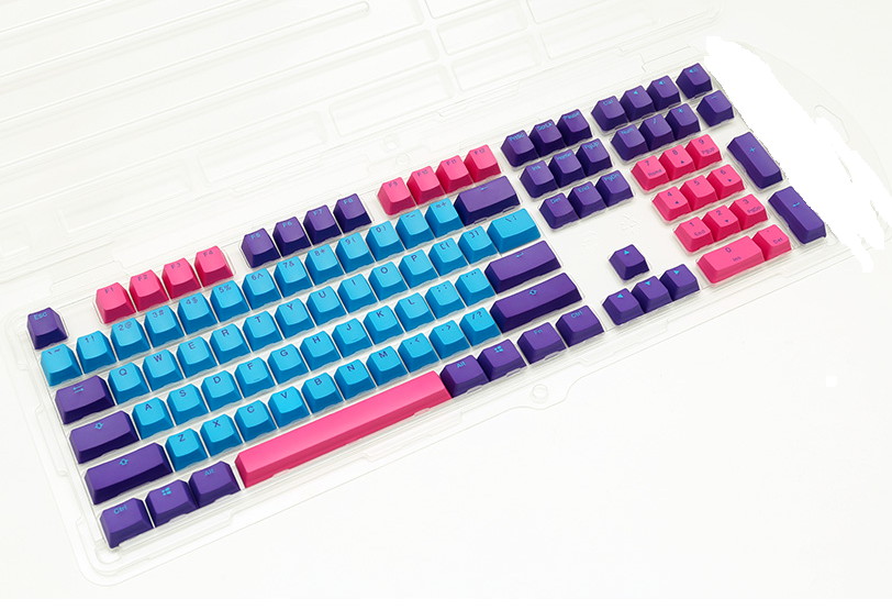 Akko Carbon Retro 158-Key ASA Profile PBT Double-Shot Full Keycap Set for Mechanical Keyboards with Collection Box