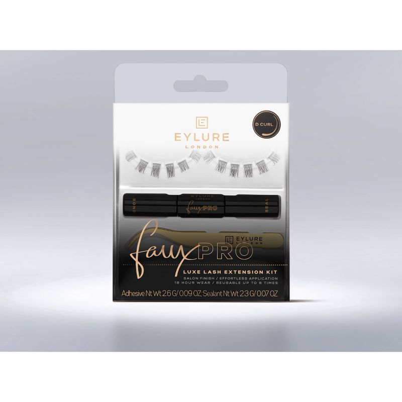 Eylure Faux Pro D Curl Luxe Lash Extension Kit