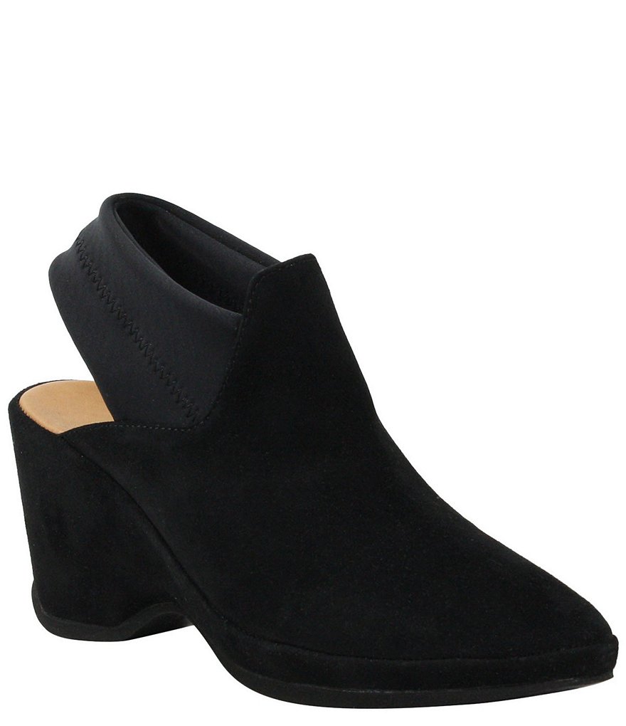 L'Amour Des Pieds Oniella Suede Sling Wedges