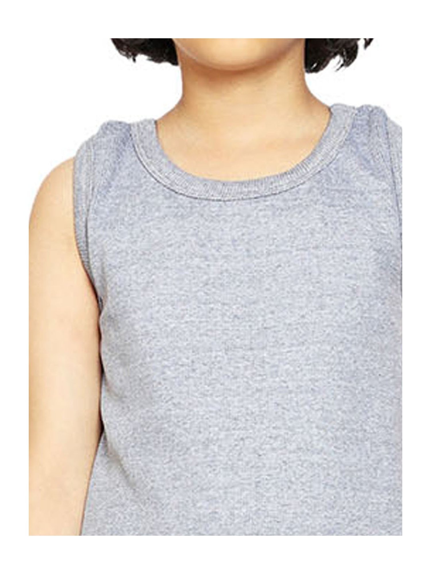 Kiddopanti Kids Grey Solid Dress