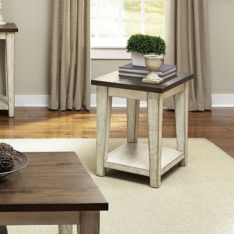 Lancaster Side Table Gray - Liberty Furniture