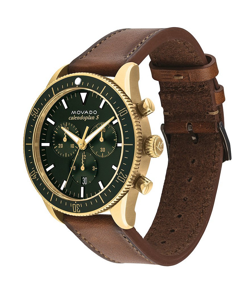 Movado Heritage Series Calendoplan S Chronograph Watch