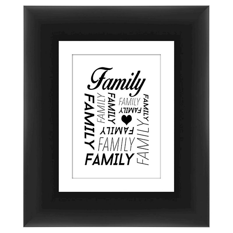 5" x 7" Photo Frame Family III Single Picture Frame Brown - PTM Images