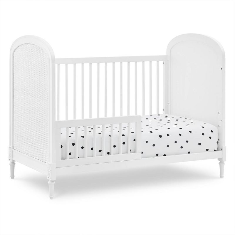 Delta Children Madeline 4-in-1 Convertible Crib - Bianca White