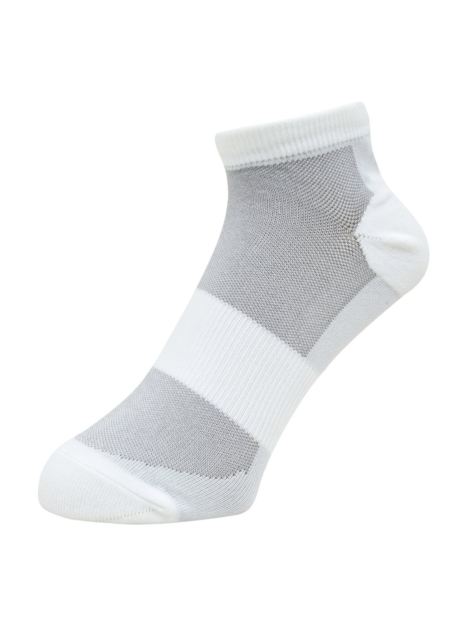 BALENZIA Multicolor Athletic Cushioned High Ankle Sports Socks - Pack of 3