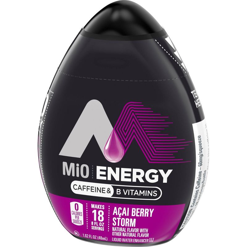 MiO Energy Acai Berry Storm Liquid Water Enhancer - 1.62 fl oz Bottle
