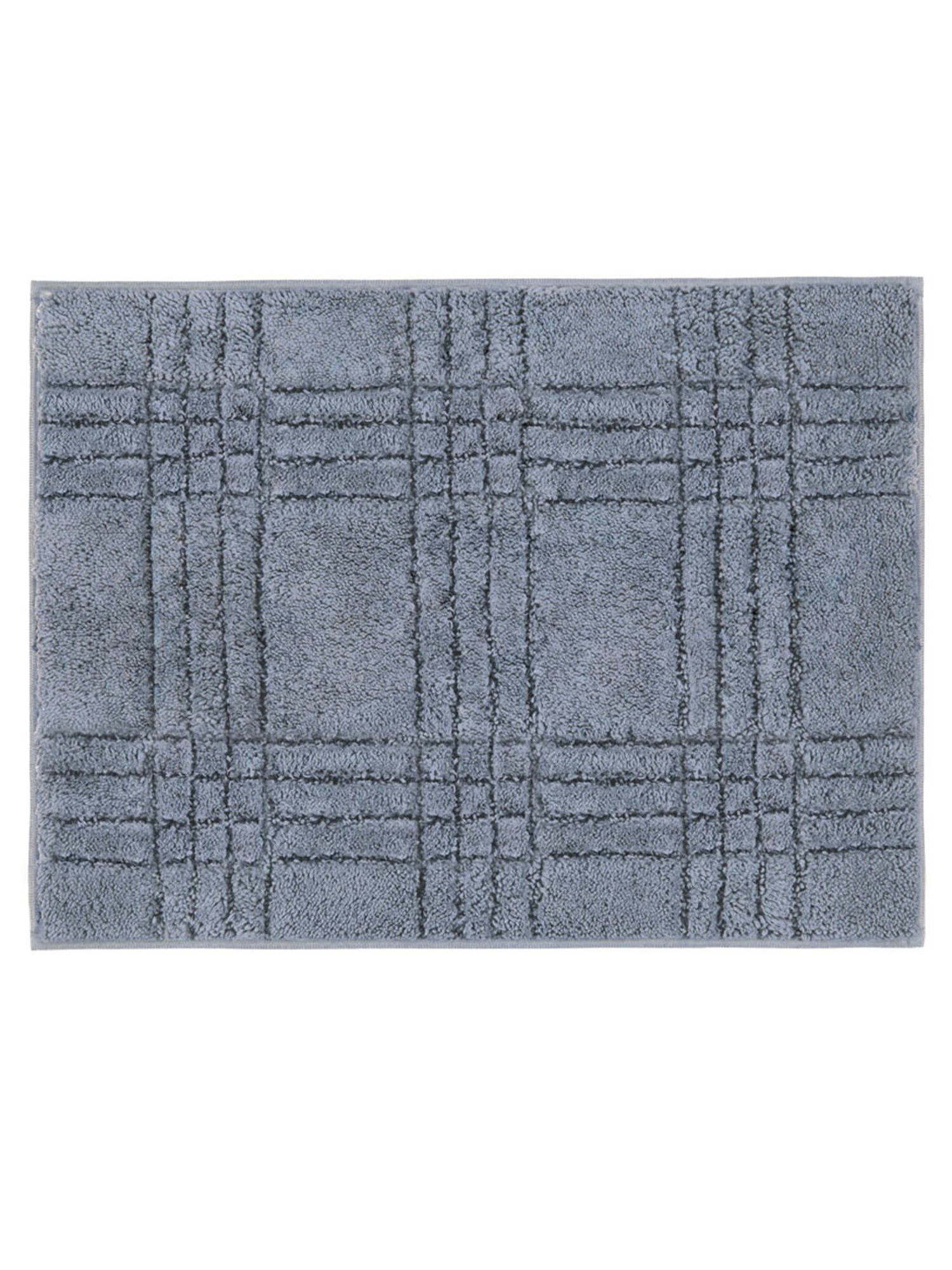 Freelance Grey Cotton Set of 1 Bath Mats and Rugs
