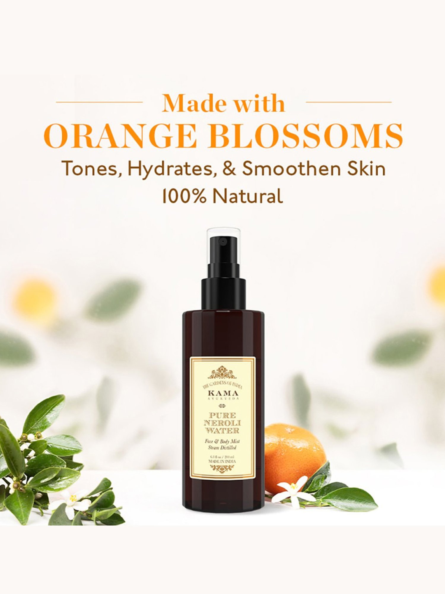 Kama Ayurveda Pure Neroli Water - 50 ml