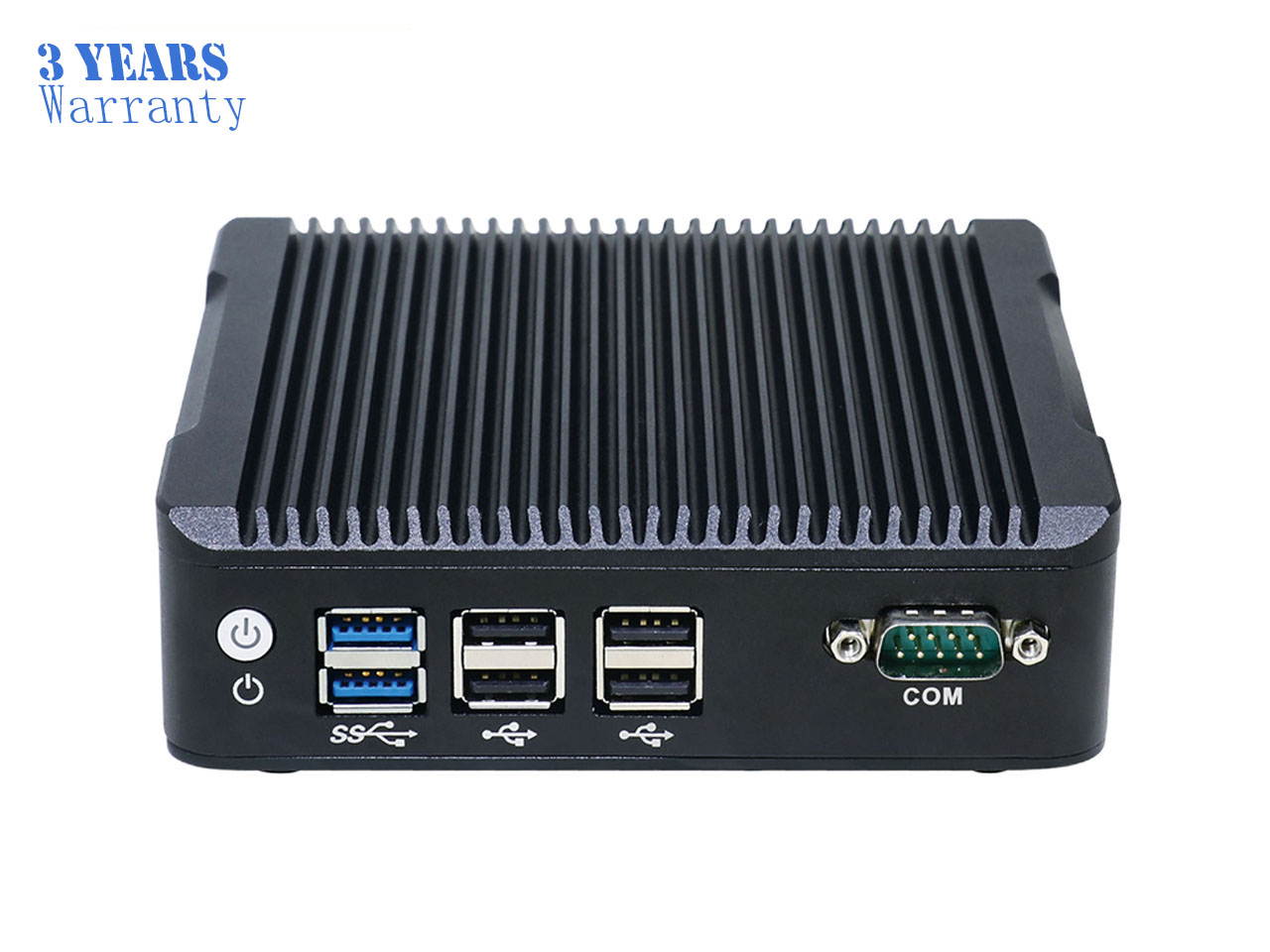 YANLING 4K Fanless Mini PC, Intel Celeron J1900/Intel Pentium N3540 CPU, Desktop Computer, Windows 10 Pro VGA/HDMI/1USB3.0/5USB2.0/LAN, 8 RAM/64 SSD)