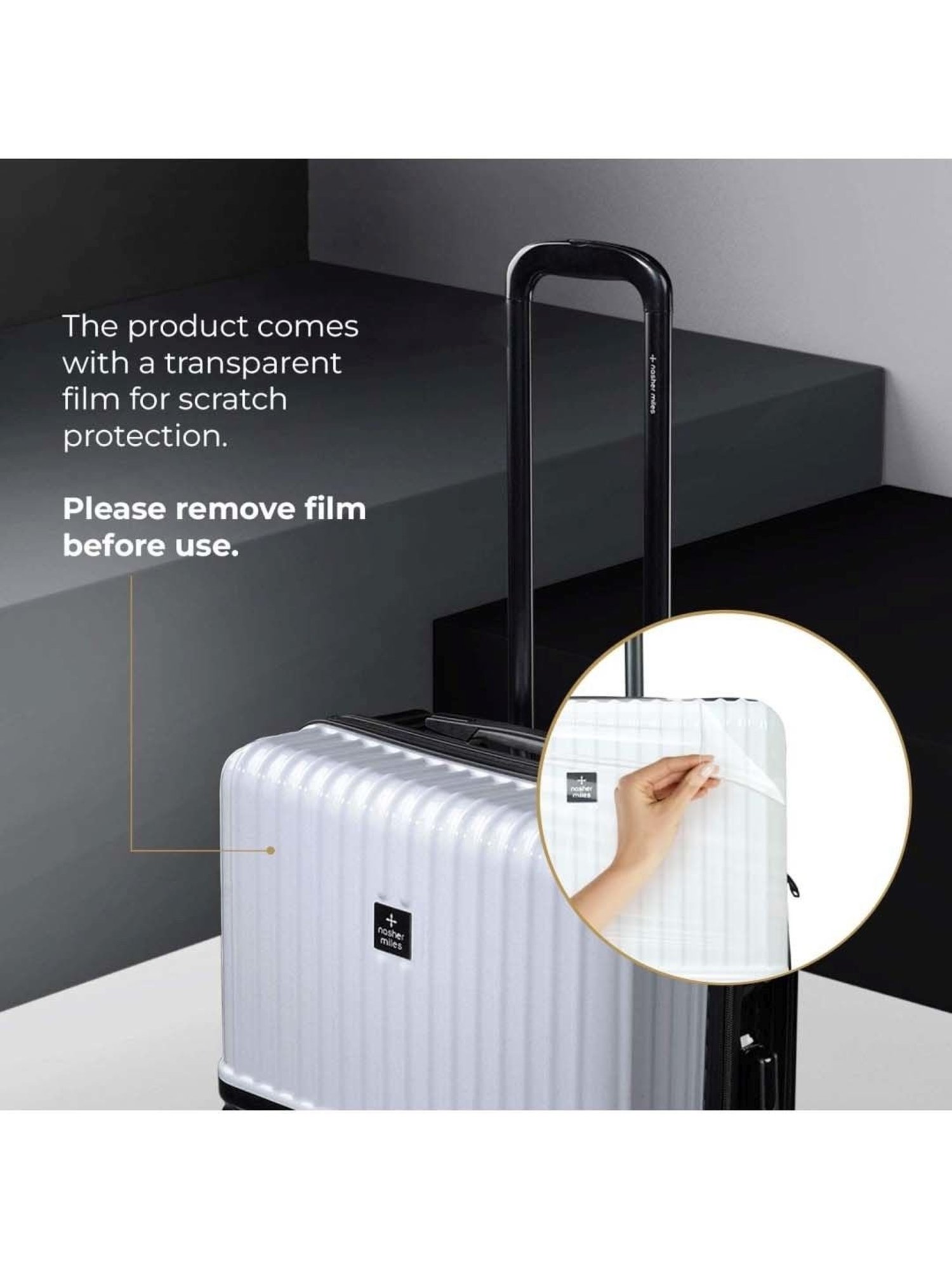 Skybags Salsa Red Solid Hard Medium Trolley Bag - 46 cm