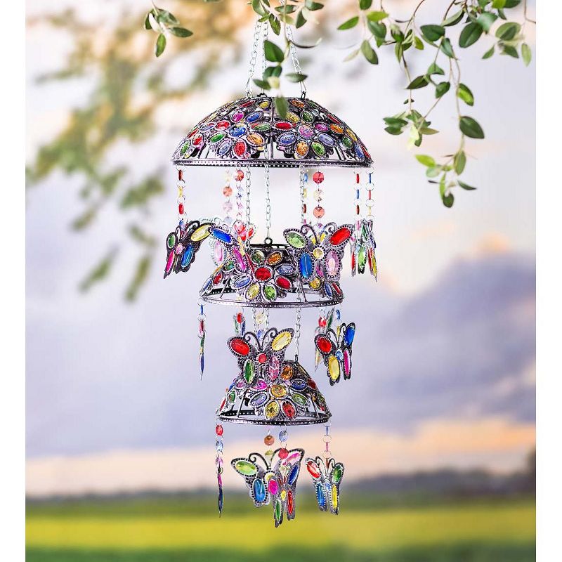 30"H Wood Wind Chime - Olivia & May