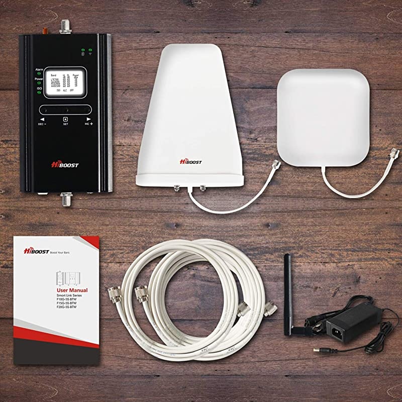 LTE ATT TMobile 65dB 700MHz Cell Phone Signal Booster for Home and Office Band 1217 FDD LTE Mobile Phone Signal Amplifier Including 45 Feet RG58 Cable Repeater Full Kit