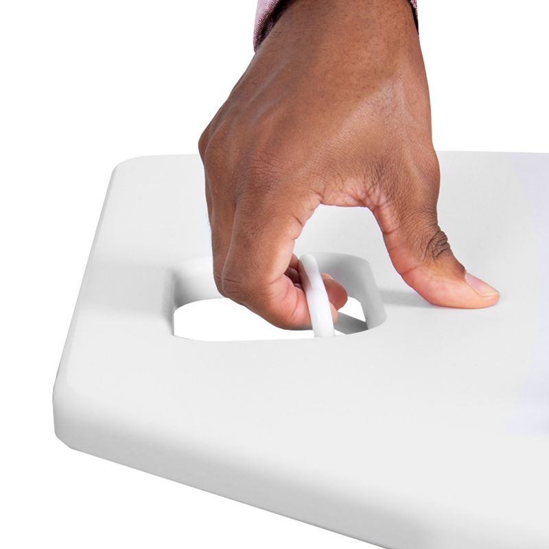 X-Elite Premier Corner Standing Desk Converter with Pneumatic Height Adjustment - White - Stand Steady