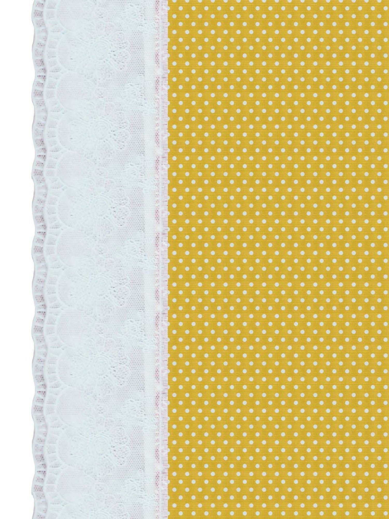 Bianca Classic Clear Yellow Pvc 4 Seater Table Cloth