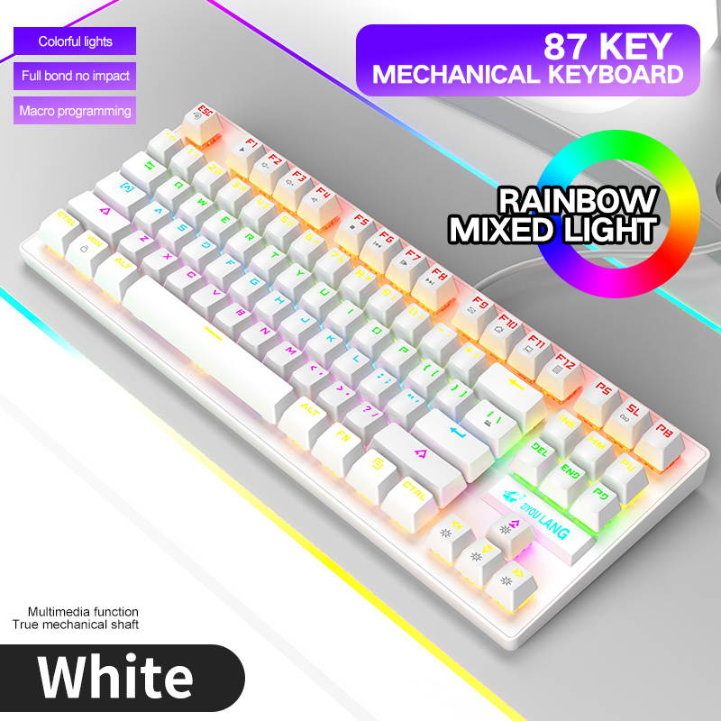 E-sport K2 Punk Mechanical Keyboard 87-key Gaming Competitive Office Notebook Gaming Keyboard