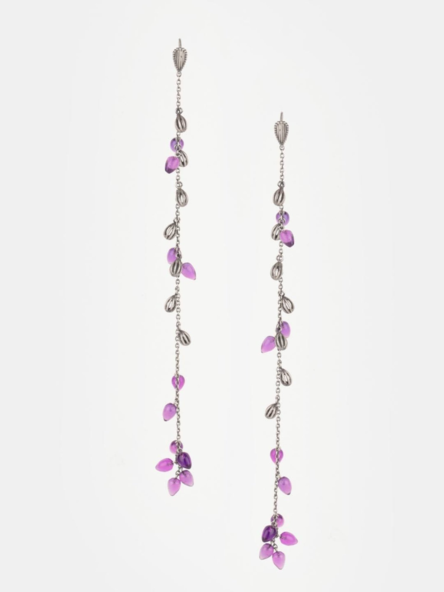 Shaya 92.5 Sterling Silver Mammilaria Bloom Earrings for Women