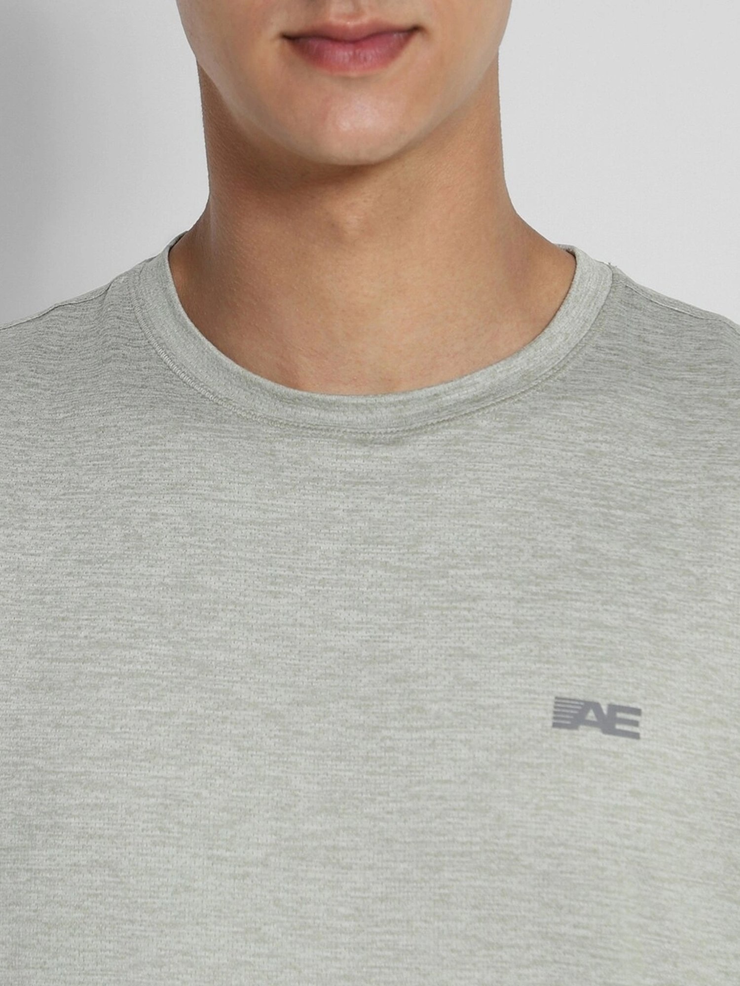 American Eagle Grey Regular Fit Tank Tee