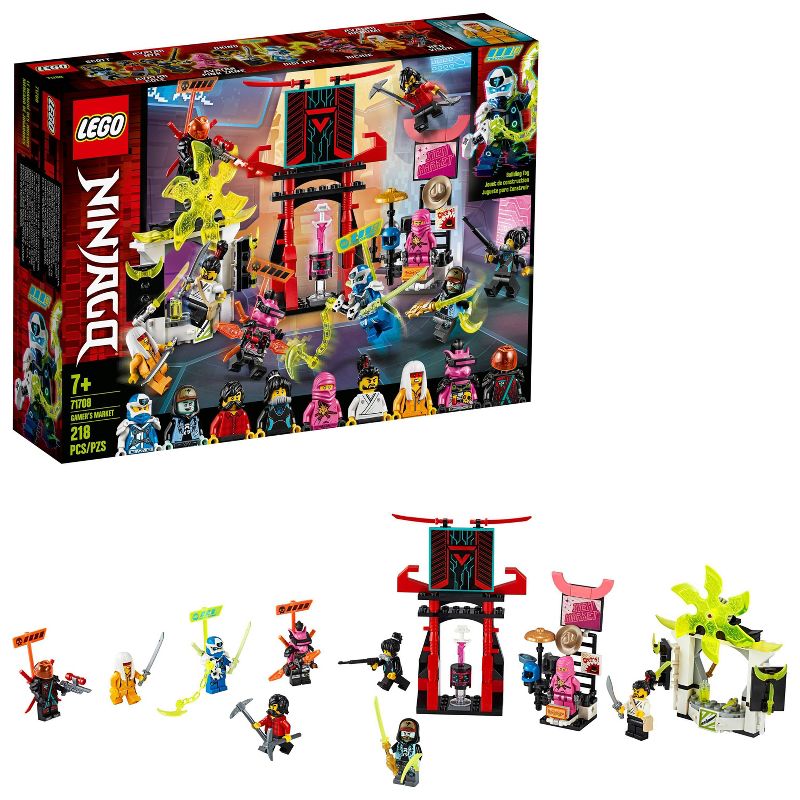LEGO NINJAGO Gamer's Market Ninja Building Kit 71708