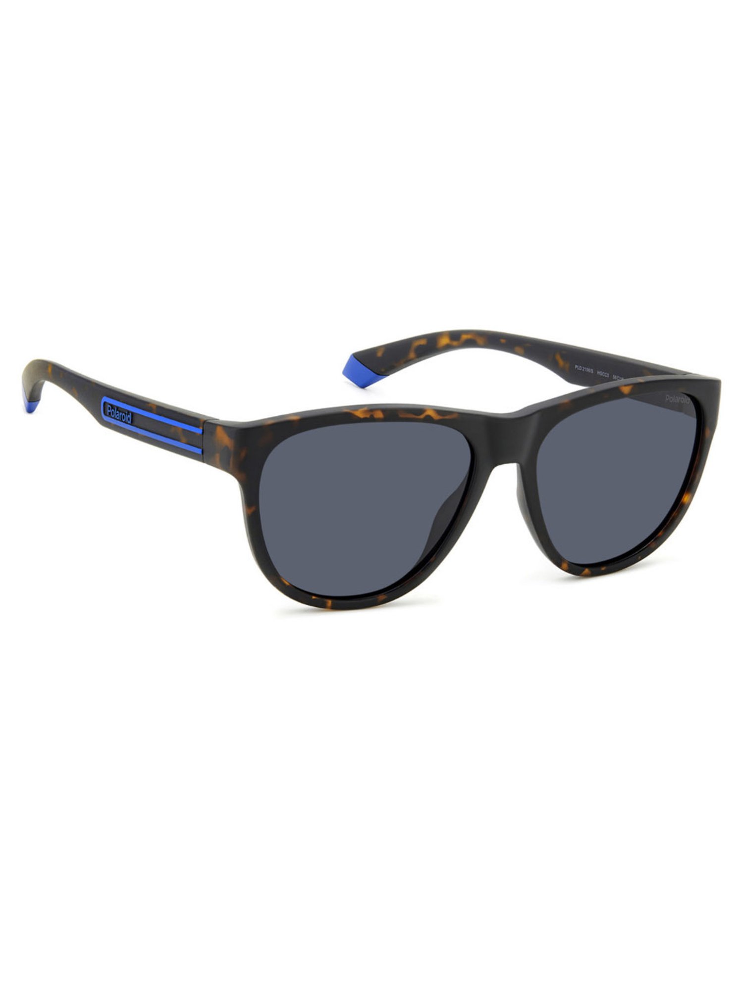 Polaroid Blue Round UV Protection Unisex Sunglasses