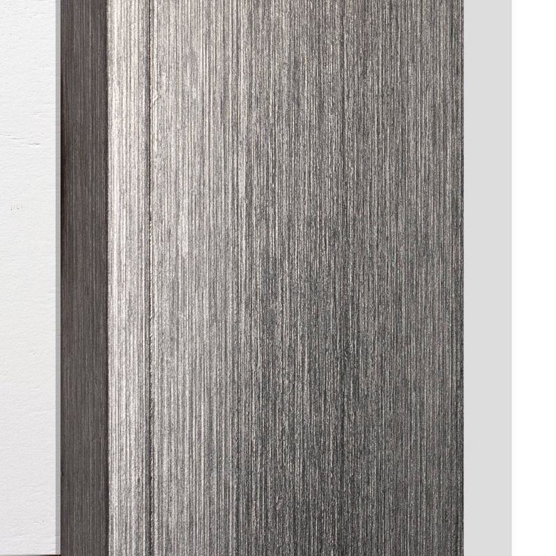 29.5" x 35.5" Metallic Raised Lip Frame Mirror Gray - Head West