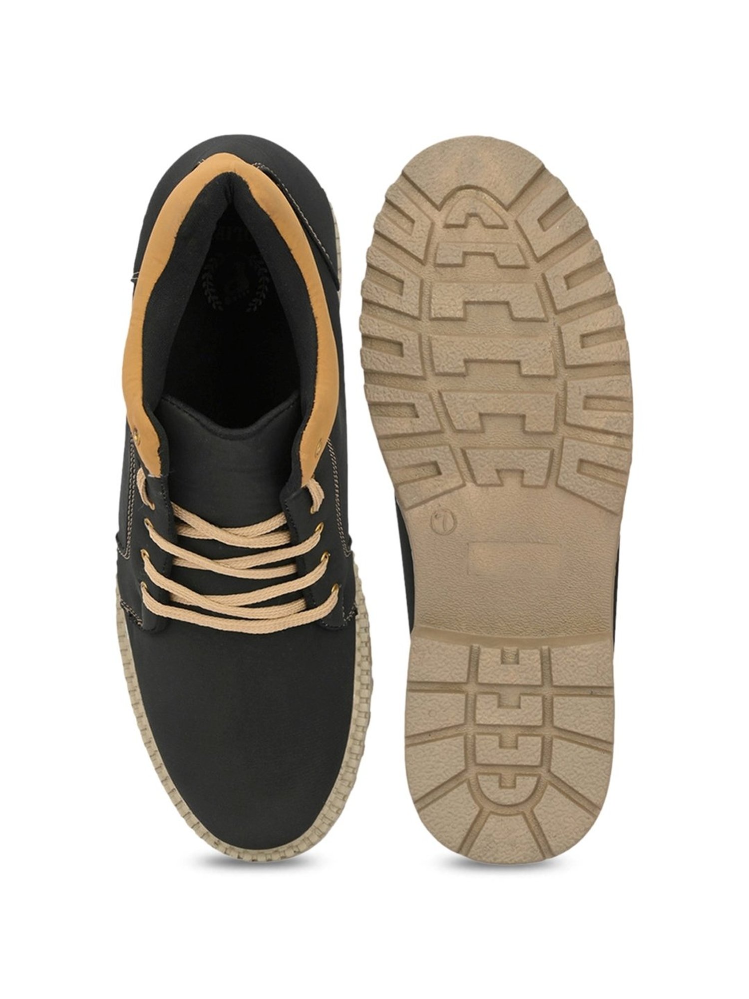 Prolific Men's Black Derby Boots