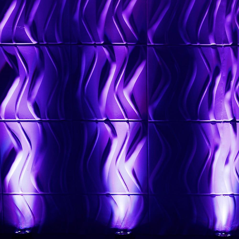 Eliminator Lighting Mini PAR UV LED Black Light Black