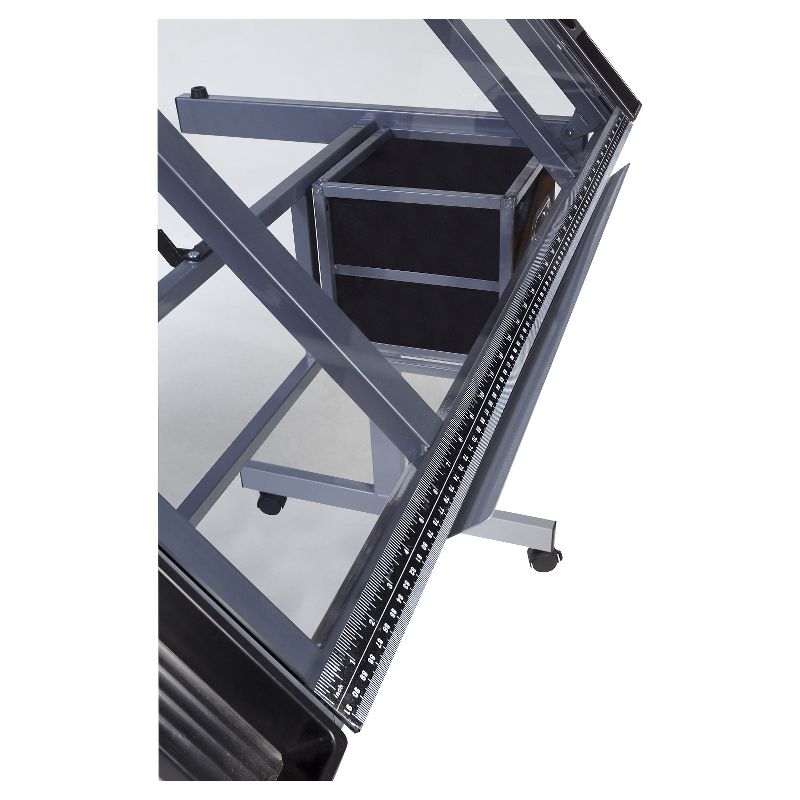 OneSpace 50-CS01 Craft Station in Silver with Blue Glass