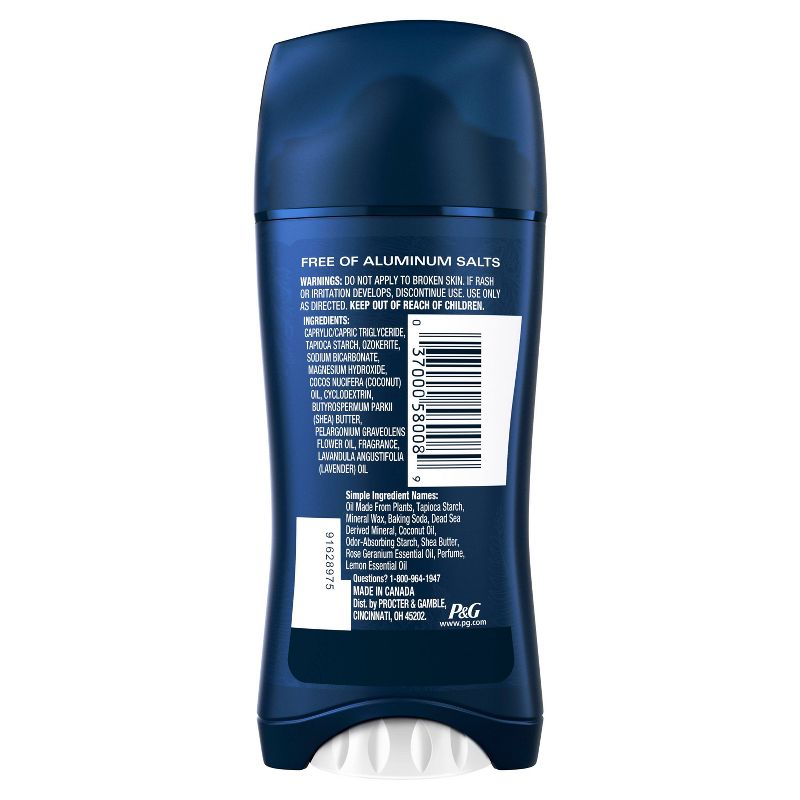 Secret Aluminum-Free Women's Deodorant with Essential Oils Rose & Geranium - 2.6oz