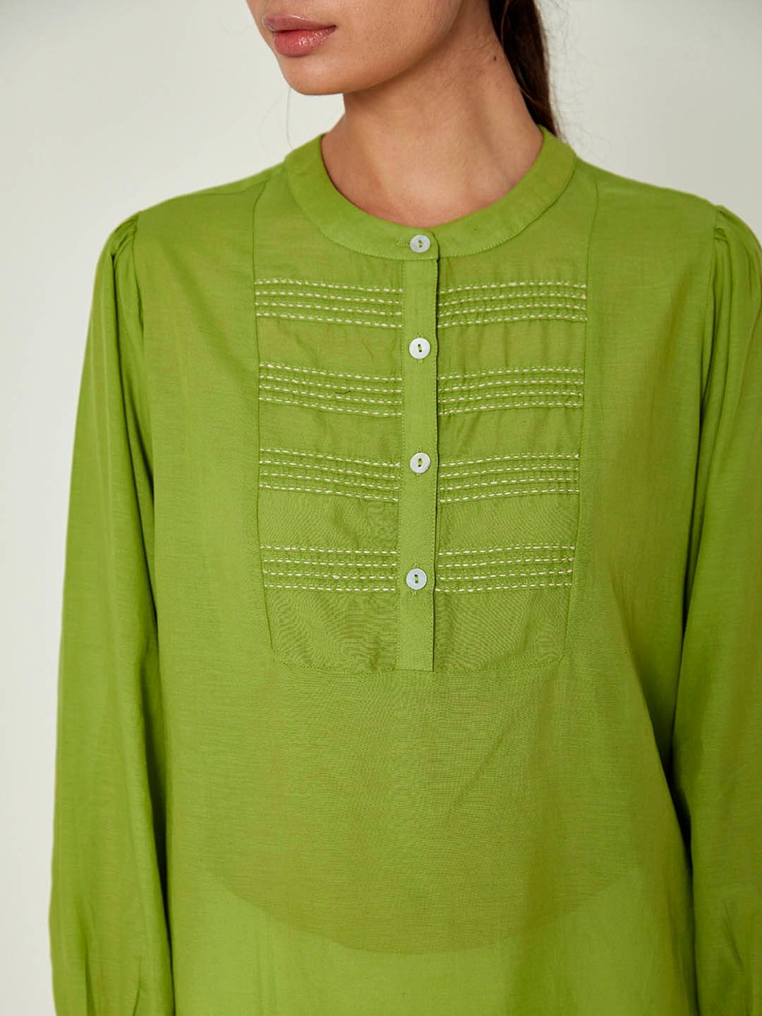 ANCESTRY Green Tunic