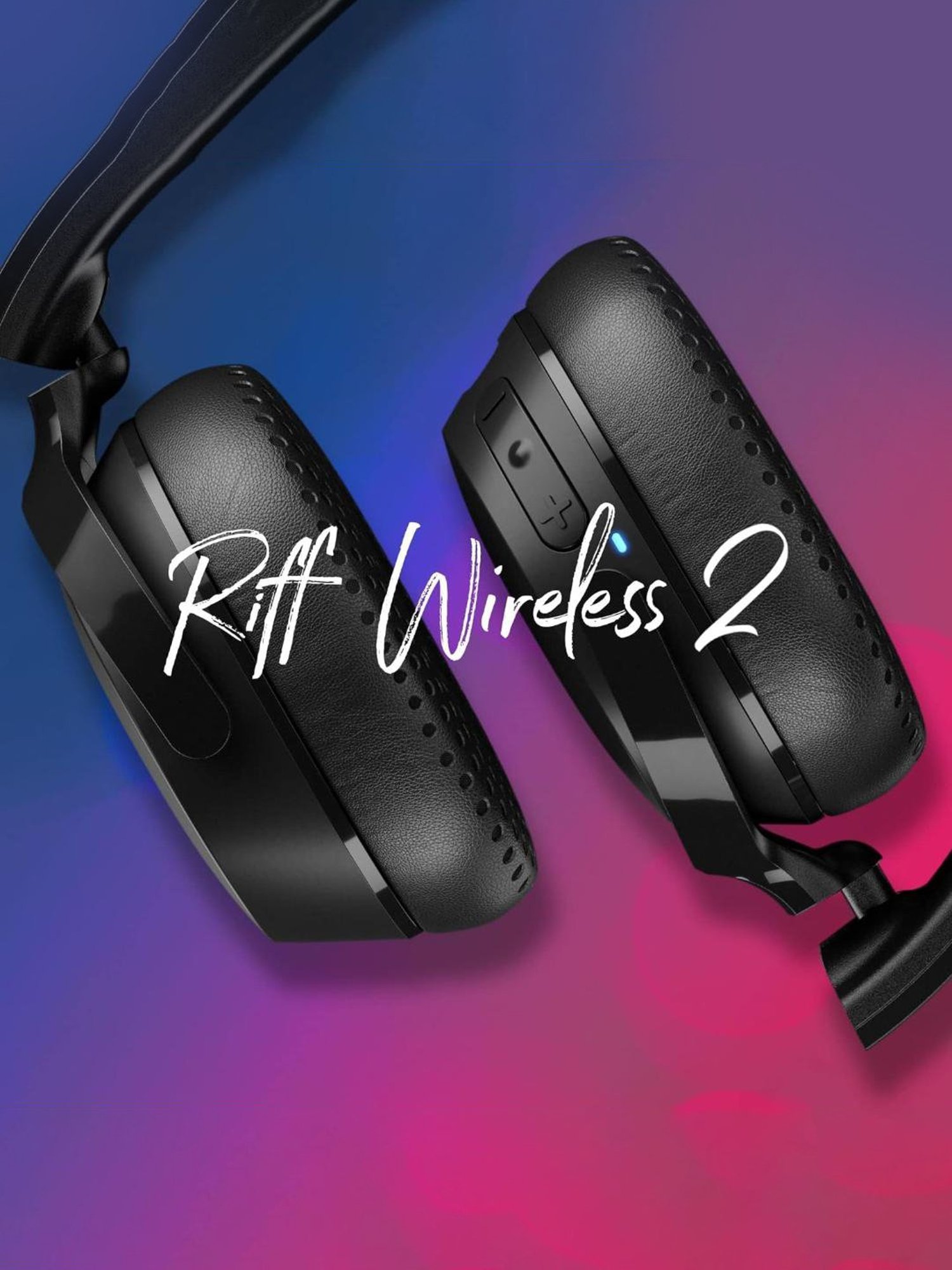 Major IV On Ear Wireless Bluetooth Headphone with Microphone (Black, True Wireless)