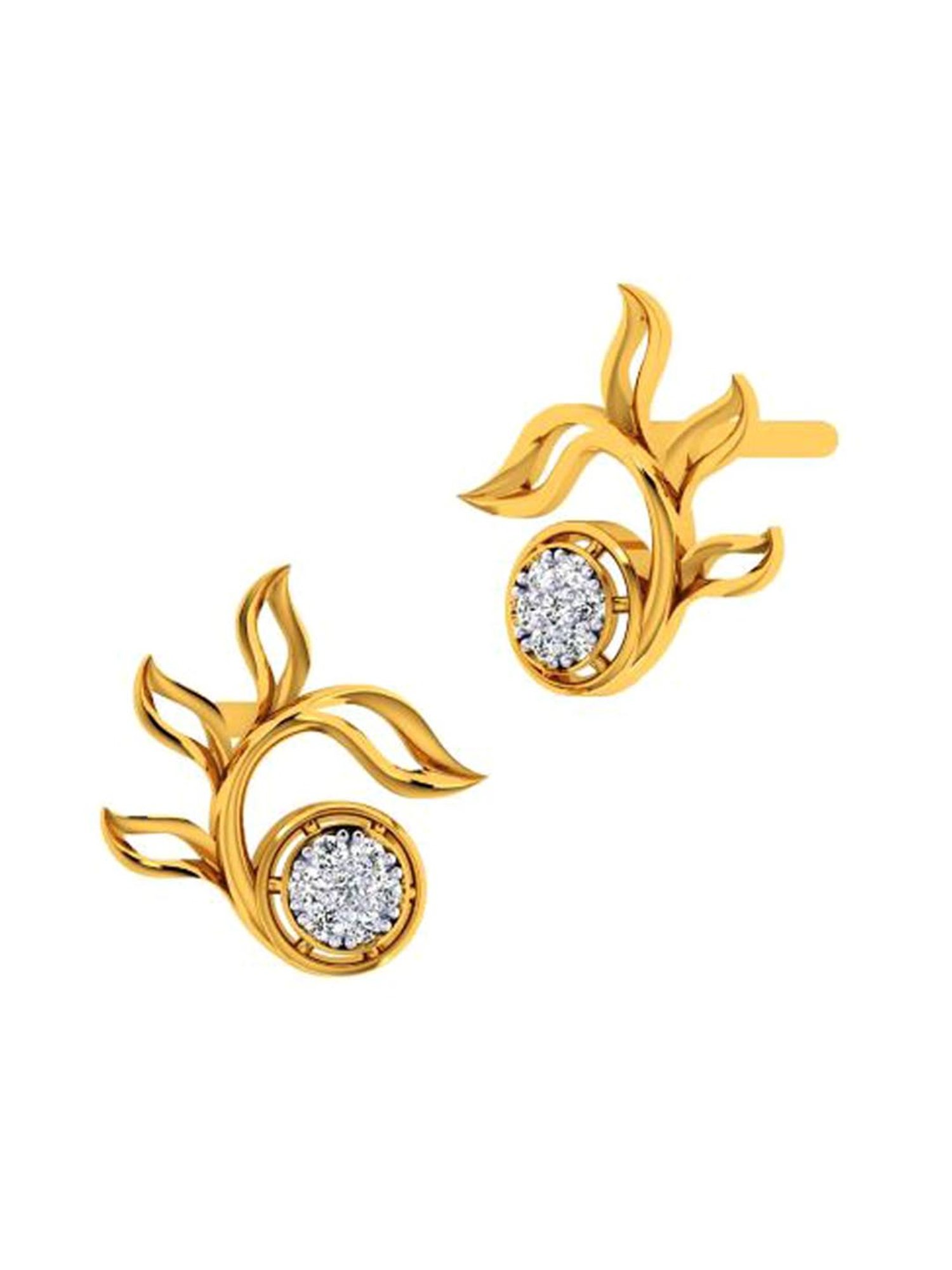P.C. Chandra Jewellers 22k Gold Earrings for Women