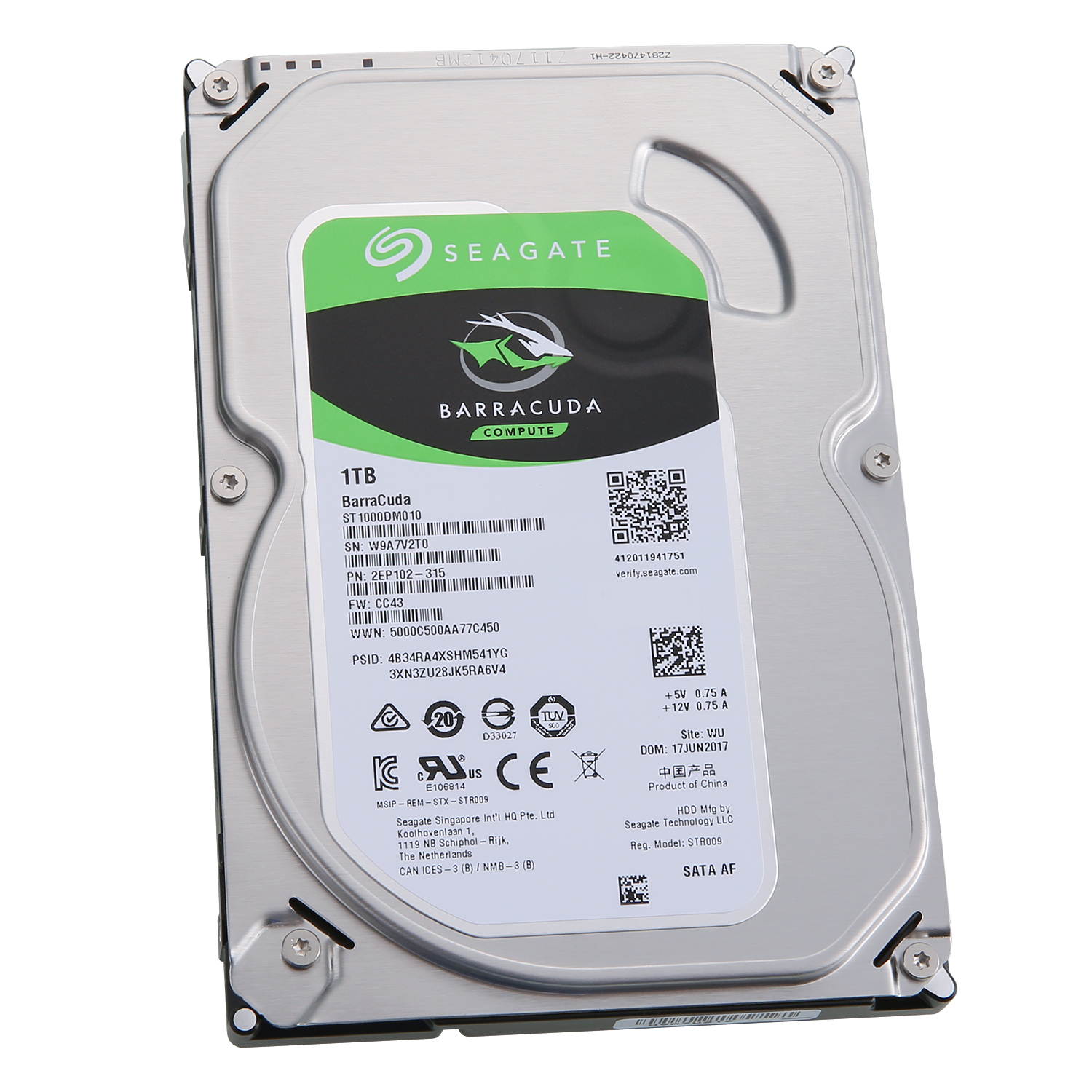 3.5 inch Hard Drive 1TB Surveillance Hard Disk Internal HDD for Security Camera System
