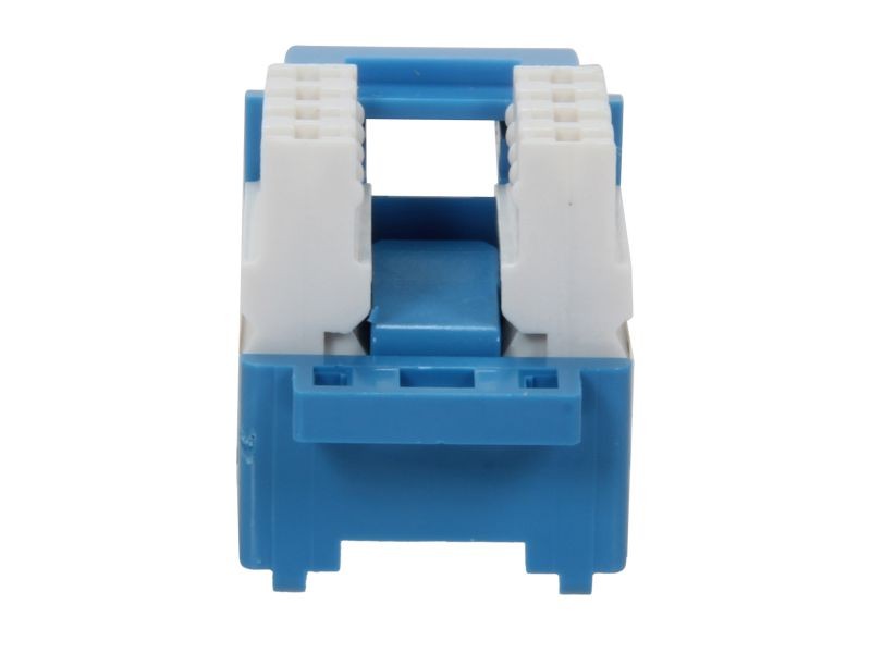 Micro Connectors CAT5 RJ45 Coupler F-F Straight