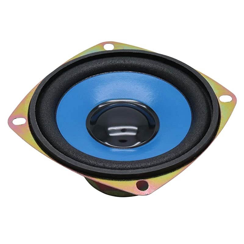 3 Inches Diameter Round Shape Electronic Loudspeaker for DIY Audio Project 5W 4 Ohm