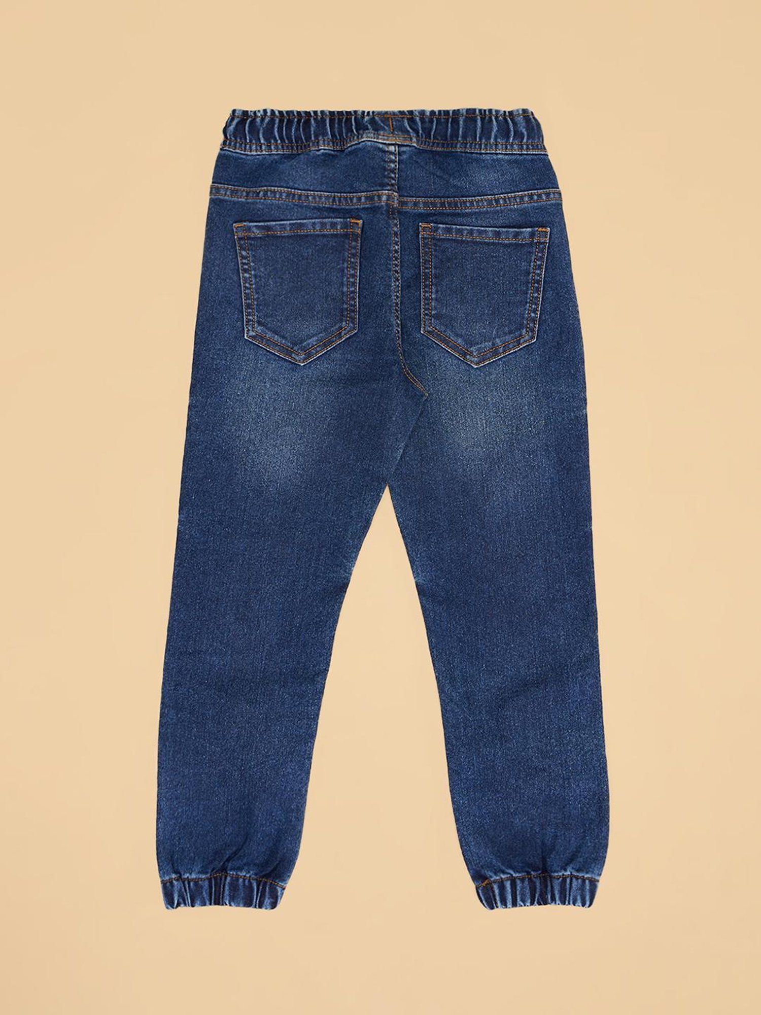 Palm Tree Boys Grey Washed Jeans