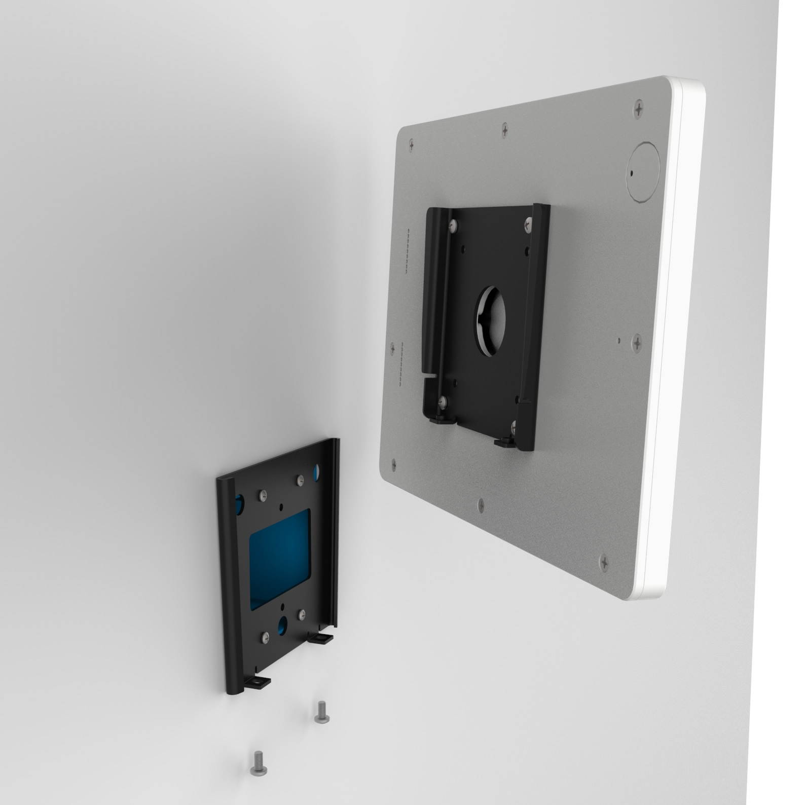 VidaMount White Enclosure and Fixed VESA Slim Wall Mount [Bundle] iPad 10.2" (7th Gen)