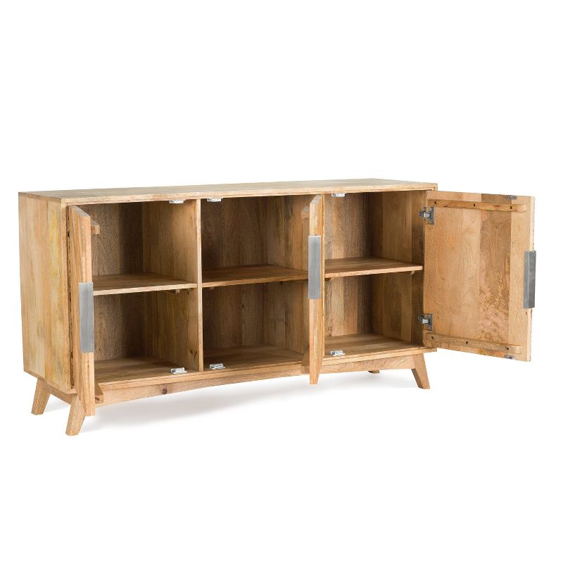 Carmel Sideboard Dark Brown/Black - Chique