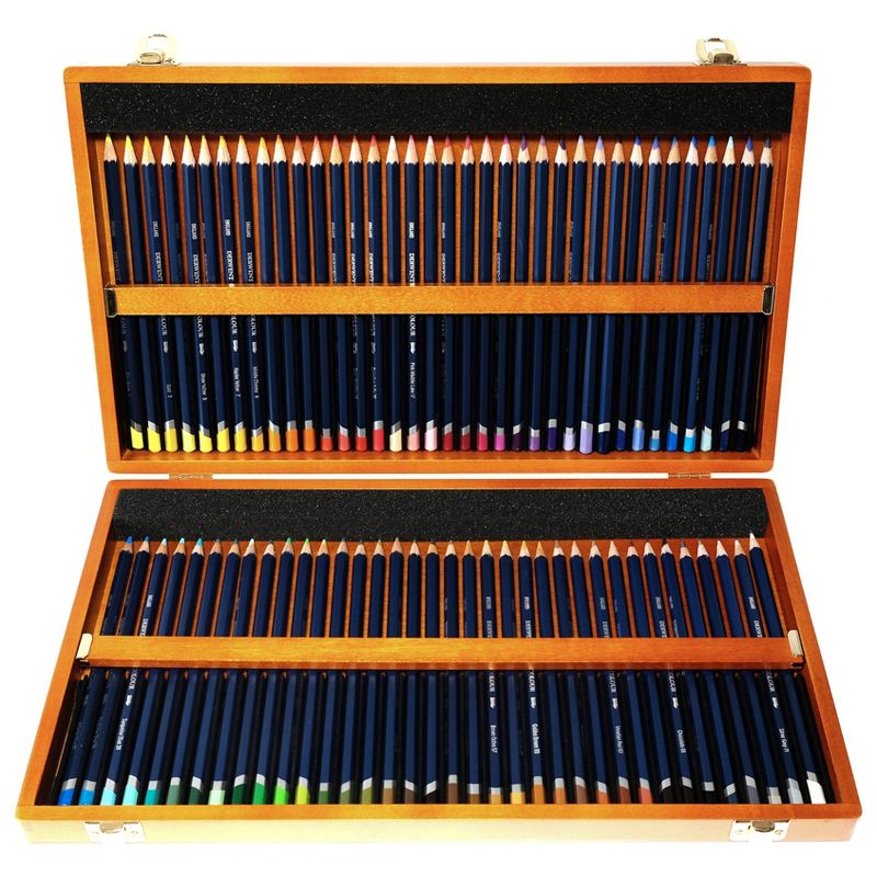 Watercolor Pencil Hardwood Box 72ct - Derwent