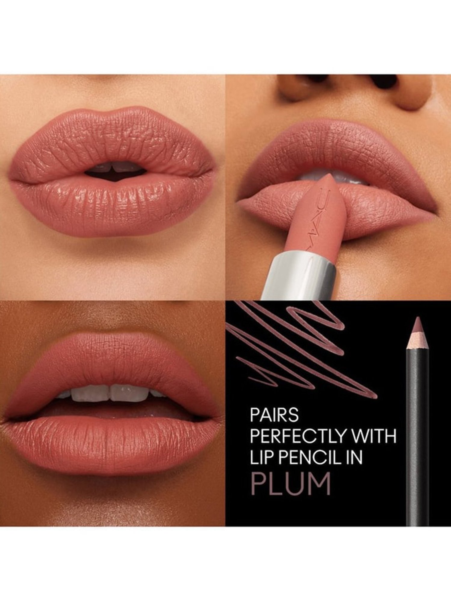 M.A.C MACximal Matte Lipstick Velvet Teddy - 3.5 gm