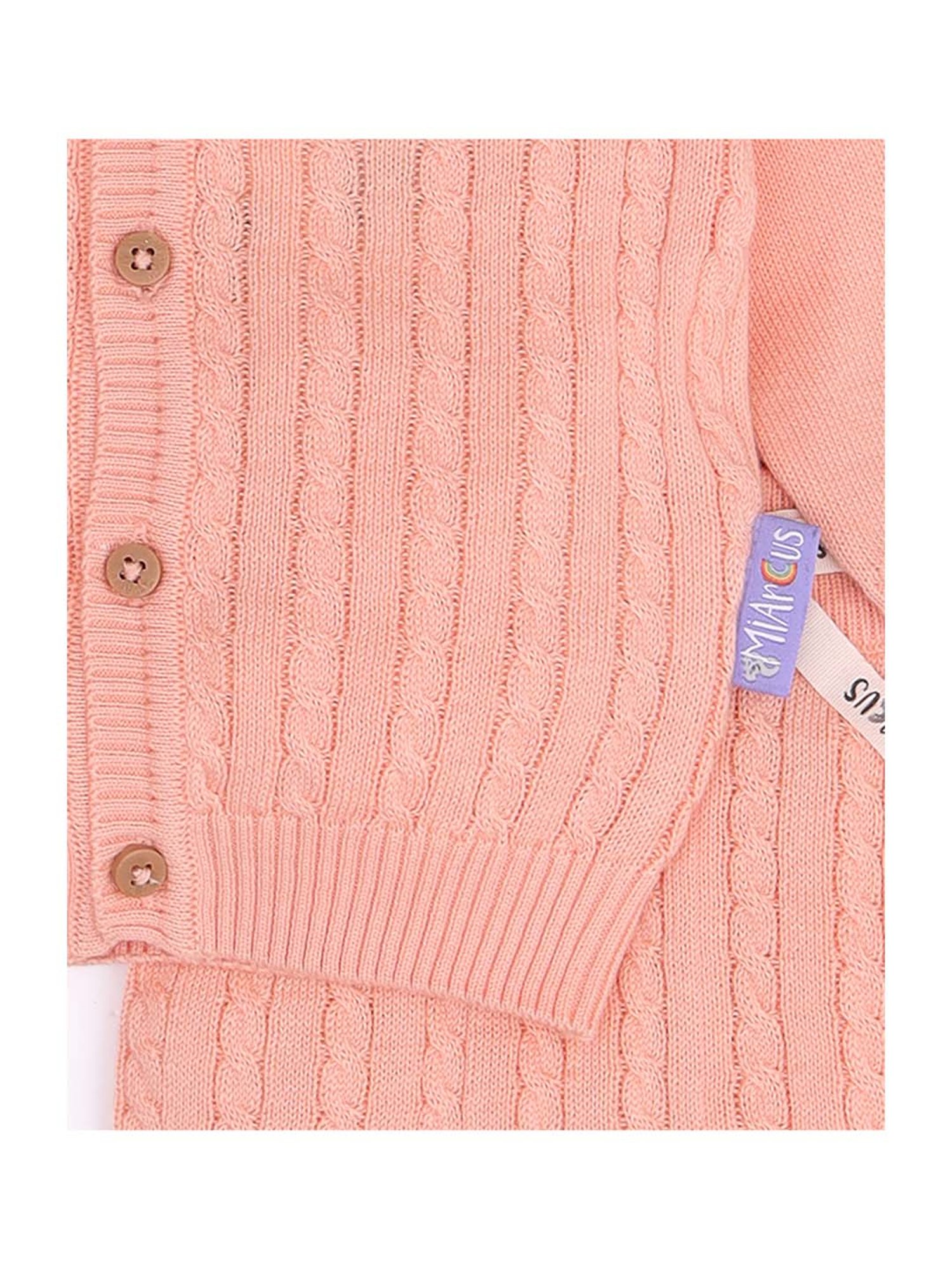 Nino Bambino Kids Red & Pink Printed Full Sleeves Jacket