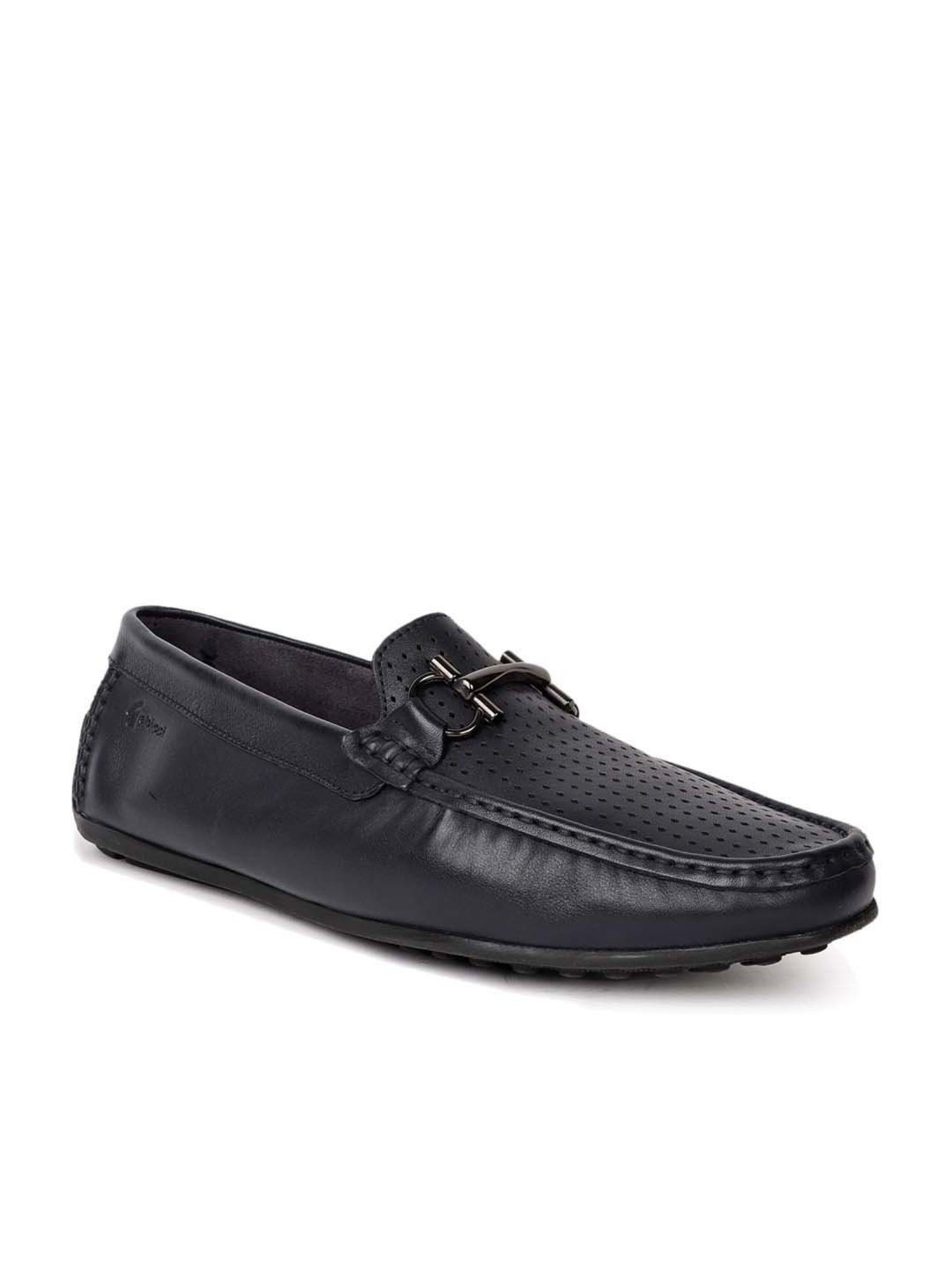 Gabicci Men's Ken Miles G Black Casual Loafers