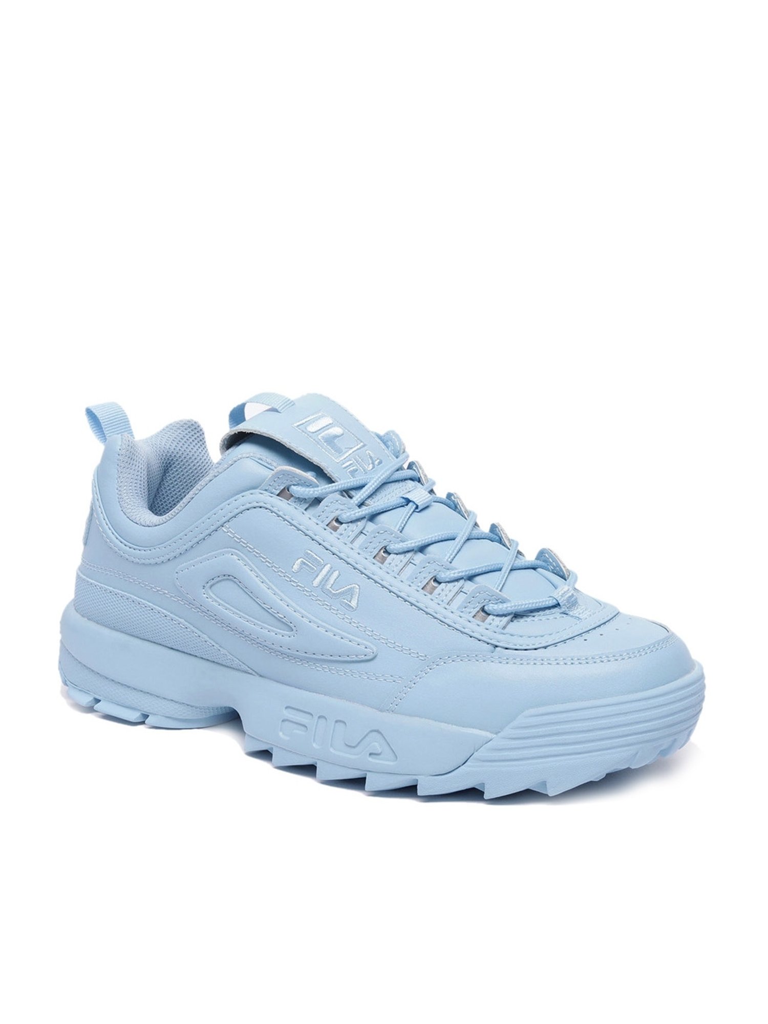Fila Women's DISRUPTOR II PREMIUM Sky Blue Sneakers