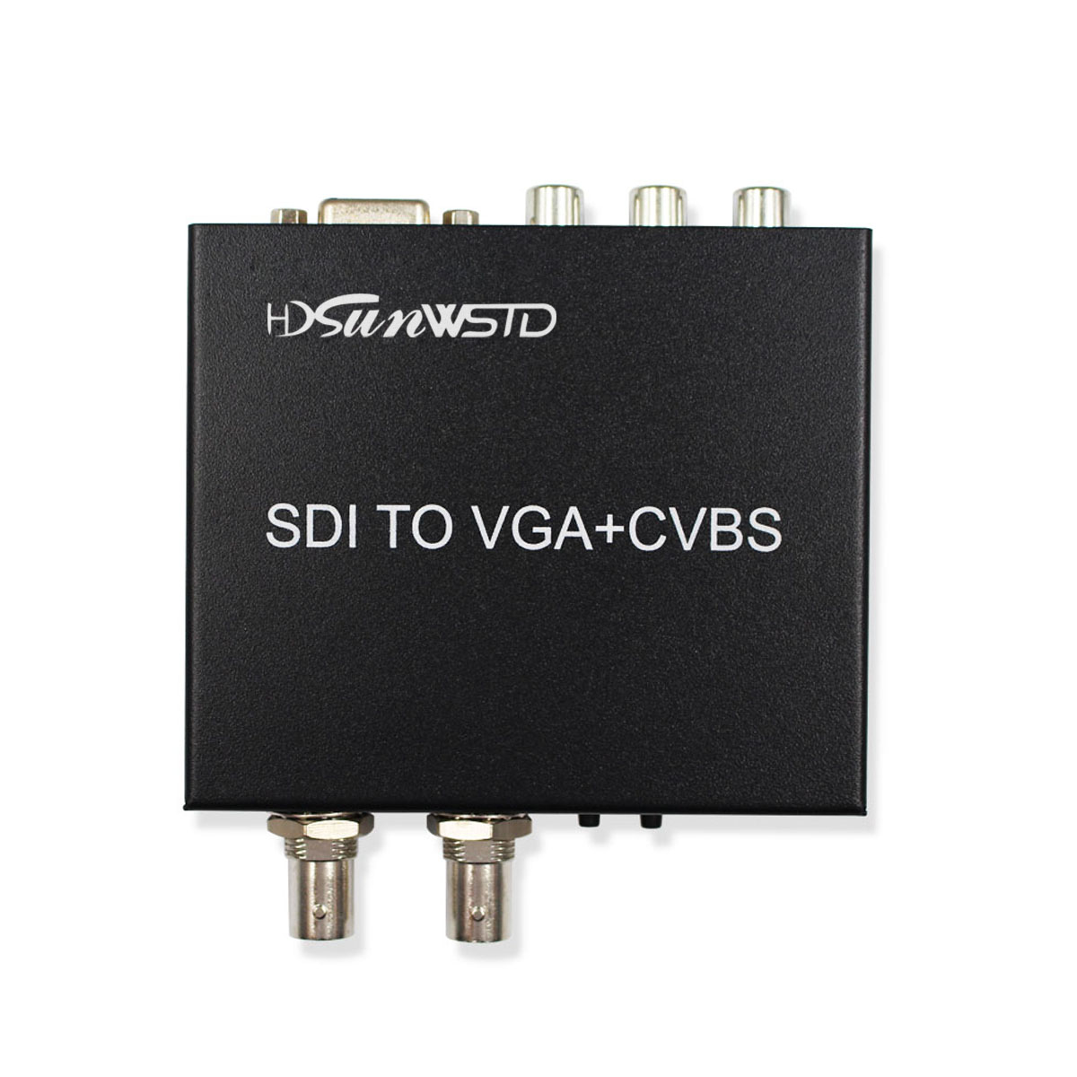 SDI to VGA+CVBS Converter with SDI Loop Out for PC Laptops Projectors Computers HDTV