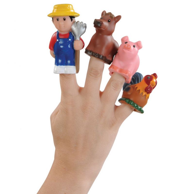 Kaplan Early Learning Old MacDonald Book and Finger Puppet Set