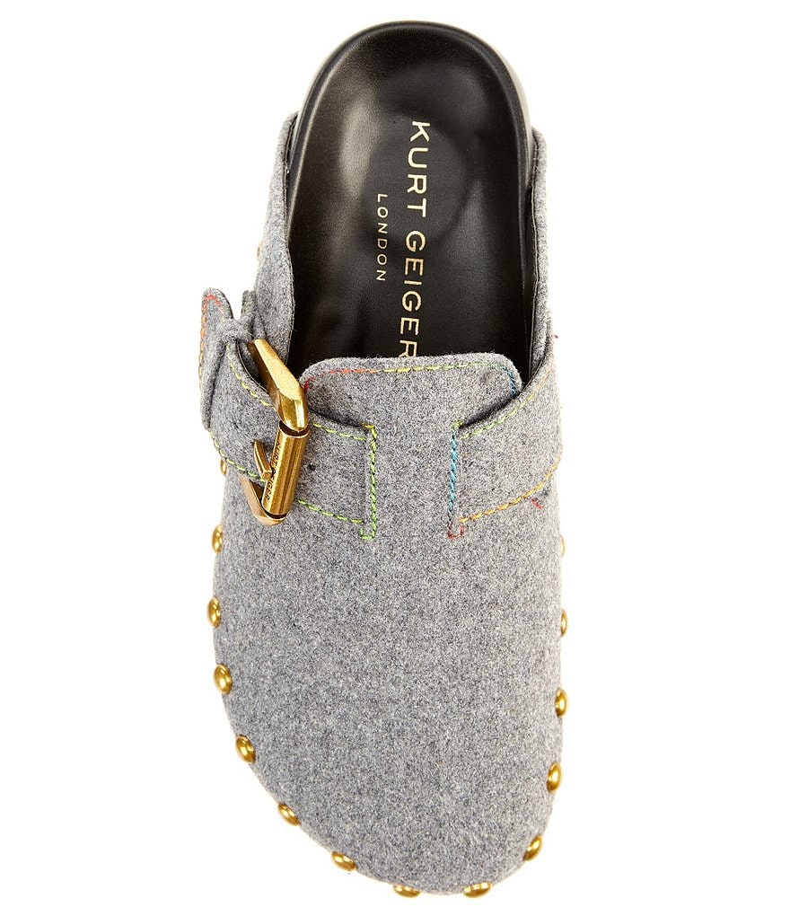 Kurt Geiger London Ozark Buckle Detail Mules