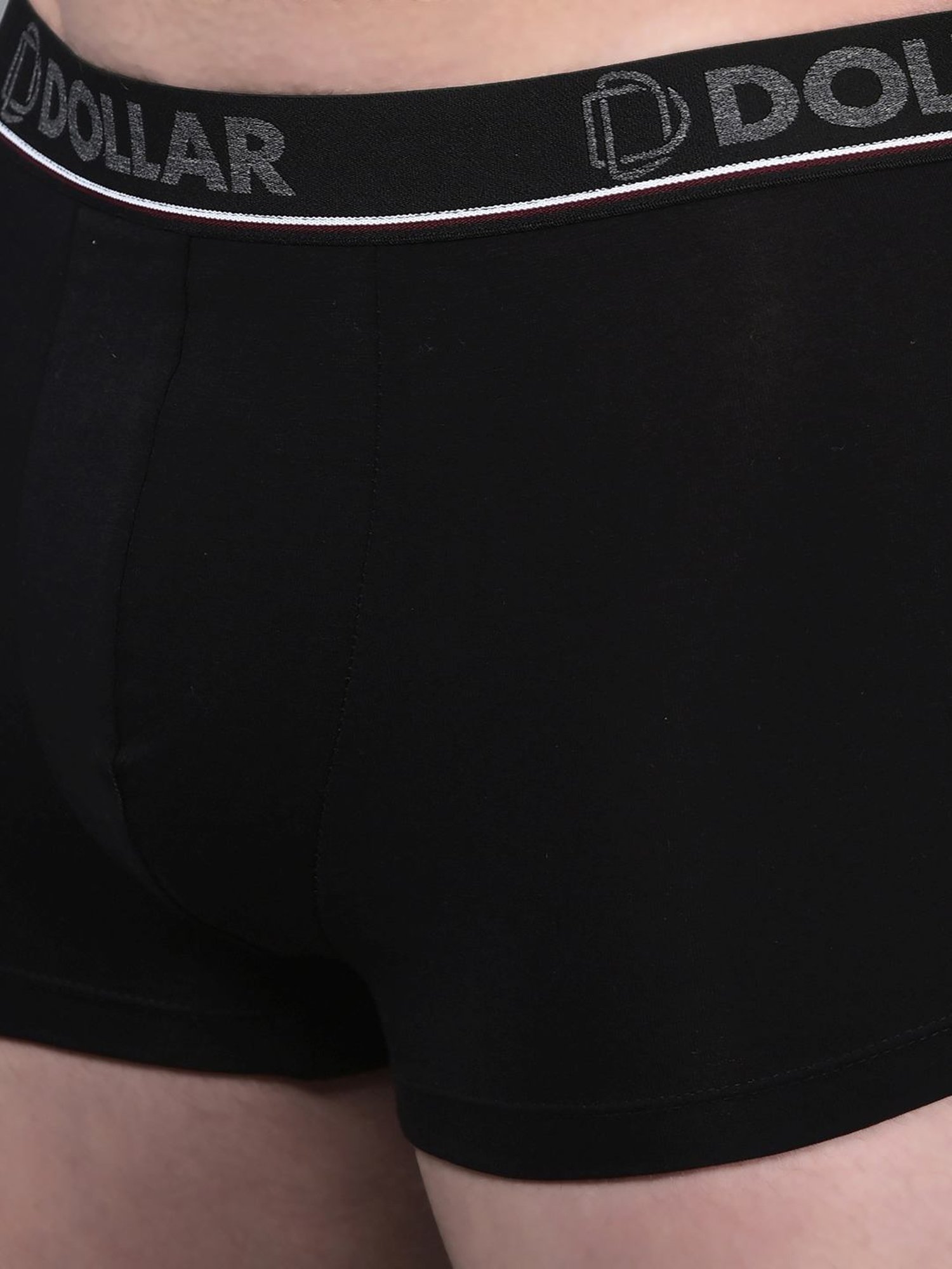 Dollar Bigboss Assorted Cotton Regular Fit Trunks - Pack Of 3