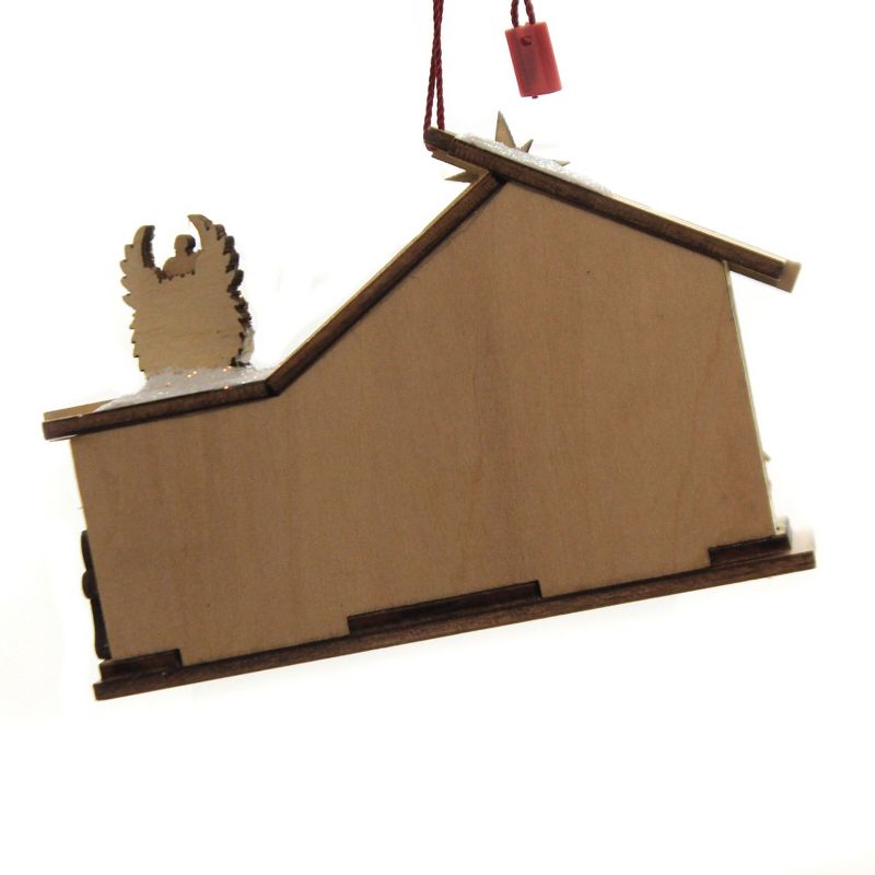 Ginger Cottages 2.75" Ginger Nativity Ornament Jesus Mary Joseph  -  Tree Ornaments