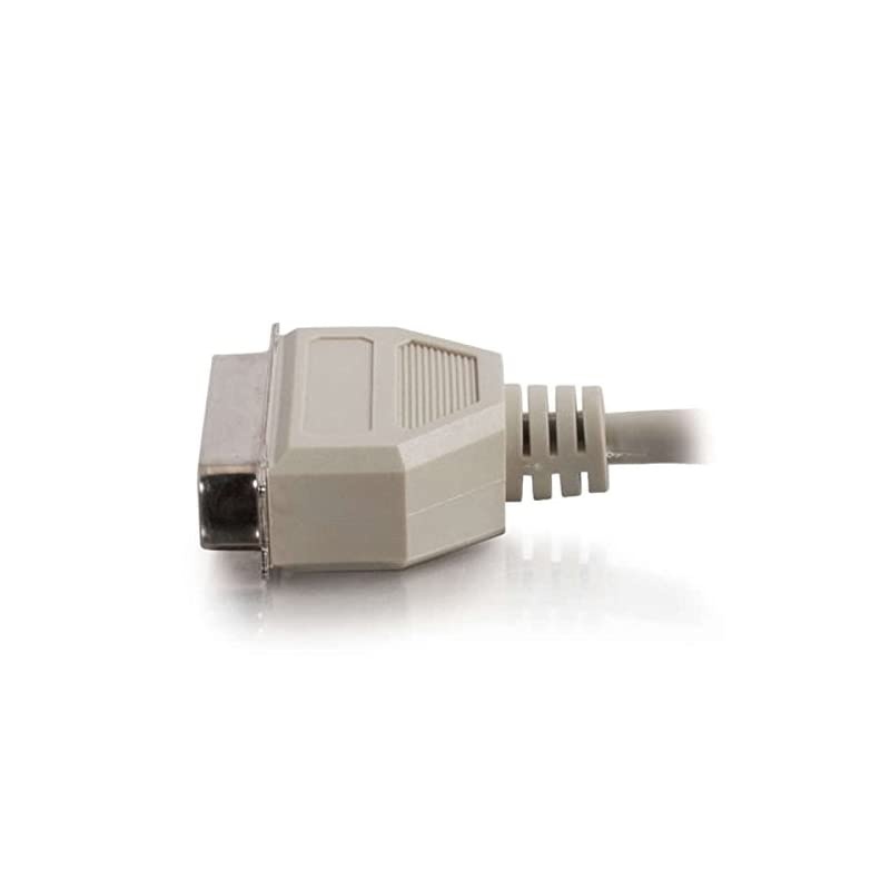 02300 IEEE-1284 DB25 Male to Centronics 36 Male Parallel Printer Cable, Beige (6 Feet, 1.82 Meters)