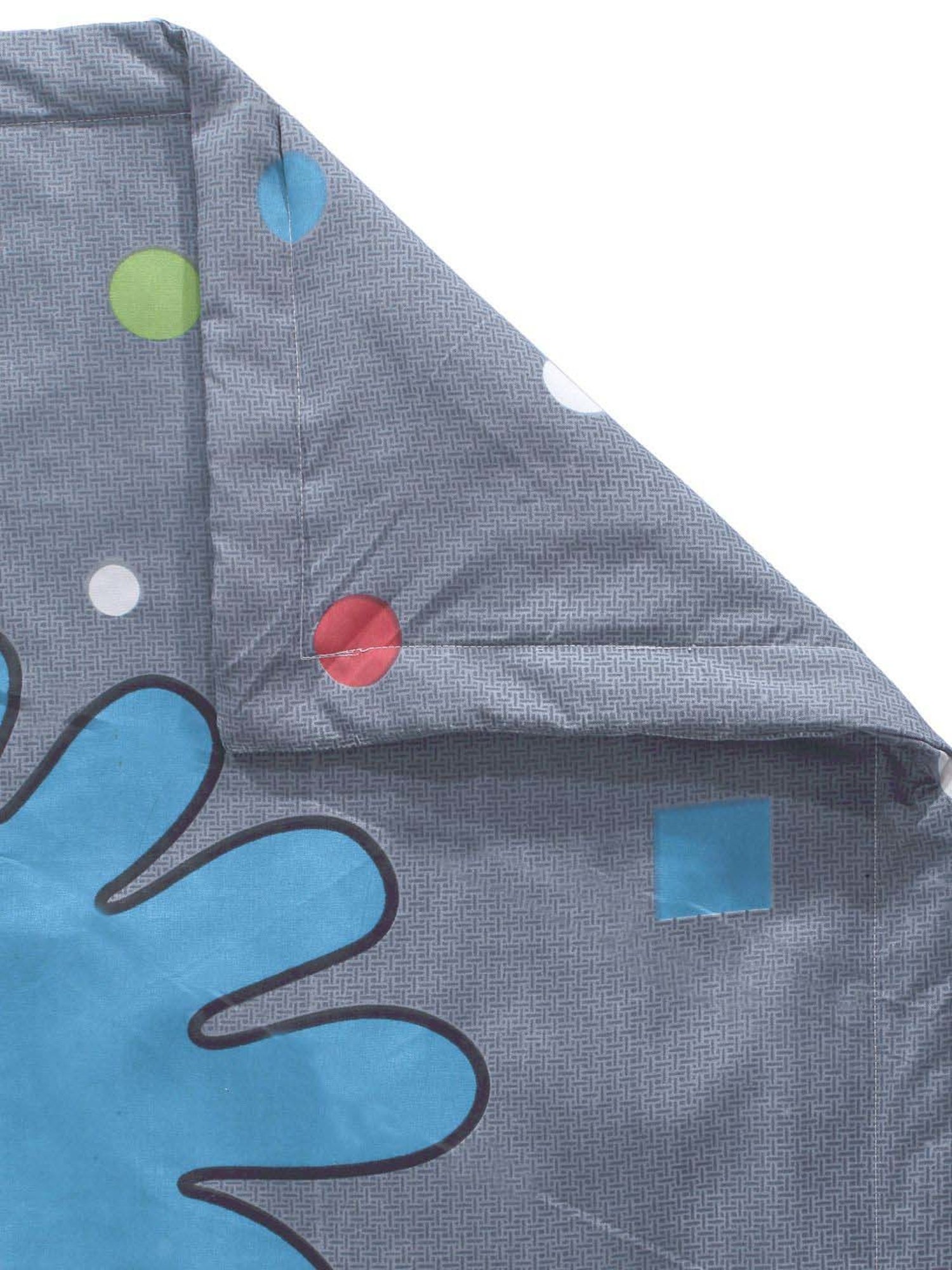 Klotthe Multicolor Cotton 300 TC King Bed Linen Set