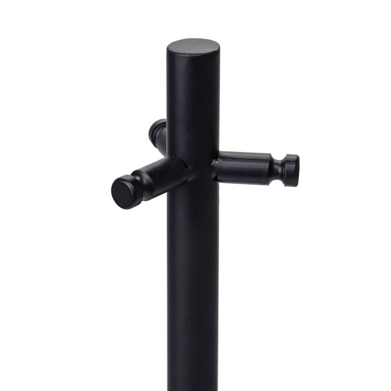 Pleasant Hearth 4pc Fireplace Tool Set Black